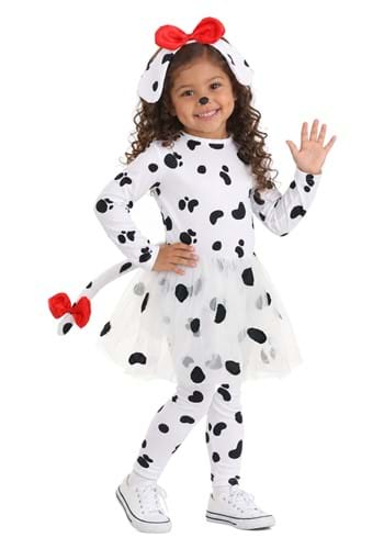 Toddler Adorable Dalmatian Costume New Main