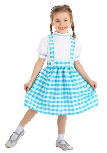 Click Here to buy Gingham Kansas Girl Toddler Costume from HalloweenCostumes, CDN Funds & Shipping