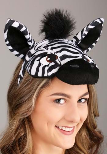 Zebra Plush Headband & Tail Kit Alt 1