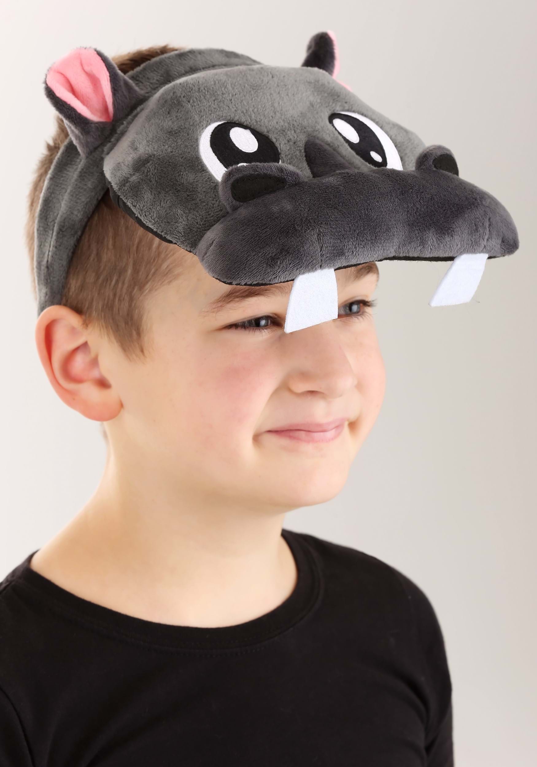 Hippo Plush Headband