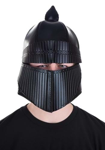 Click Here to buy Foam Black Knight Costume Helmet | Medieval Accessories from HalloweenCostumes, CDN Funds & Shipping