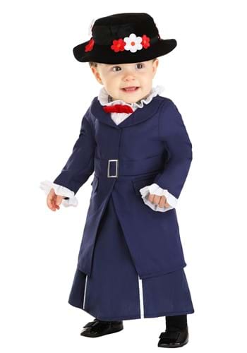 Click Here to buy Mary Poppins Costume for Baby from HalloweenCostumes, CDN Funds & Shipping