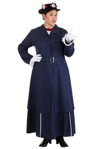 Click Here to buy Plus Size Womens Mary Poppins Costume from HalloweenCostumes, CDN Funds & Shipping