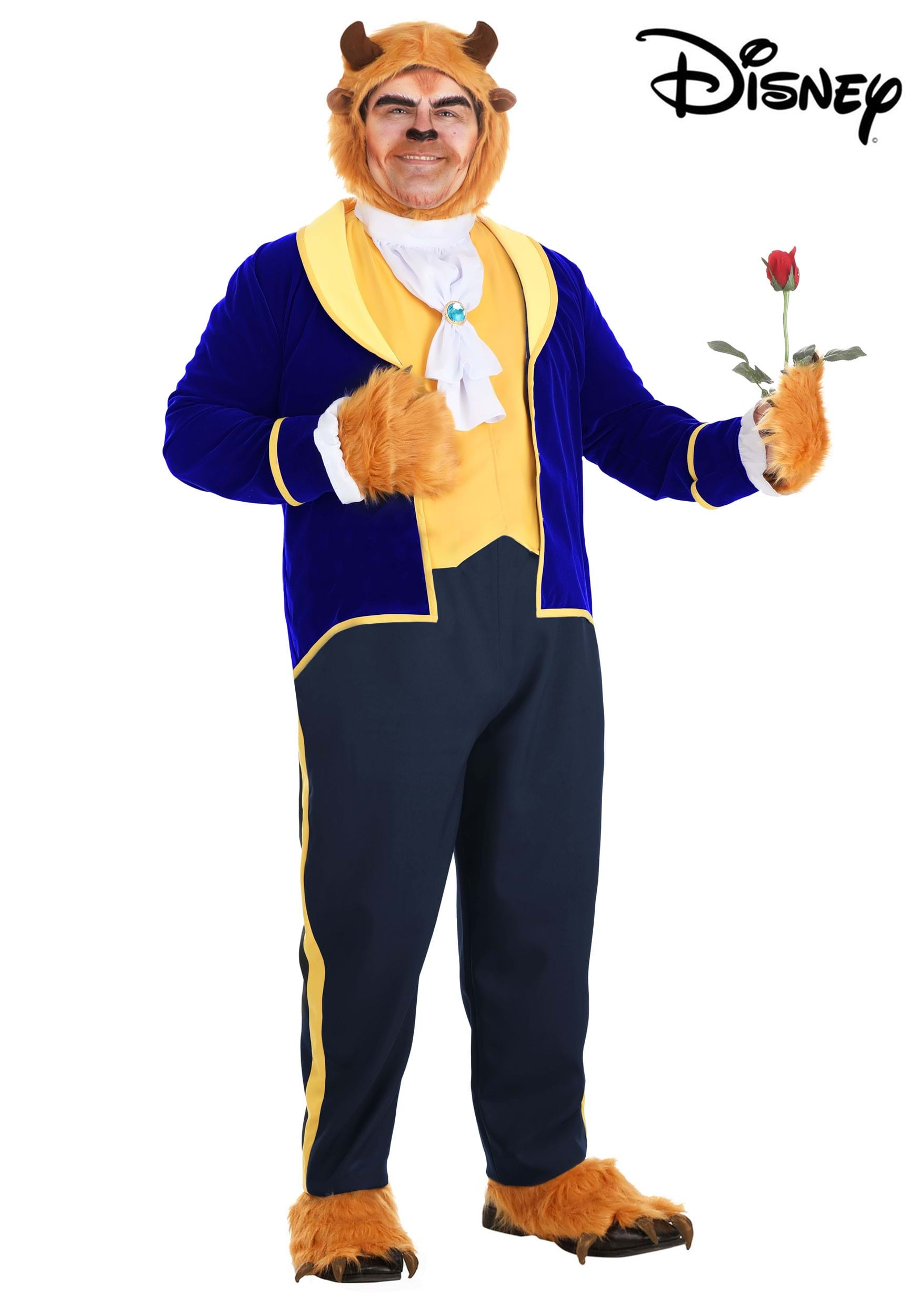 Plus Size Beauty And The Beast Men's Beast Costume