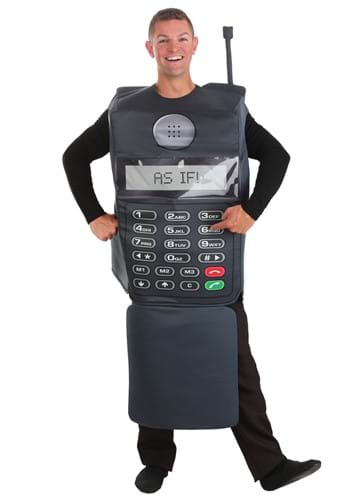 Click Here to buy Retro Flip Phone Costume for Adults from HalloweenCostumes, CDN Funds & Shipping