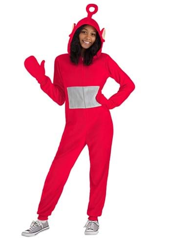 Click Here to buy Teletubbies Po Adult Jumpsuit Costume from HalloweenCostumes, CDN Funds & Shipping