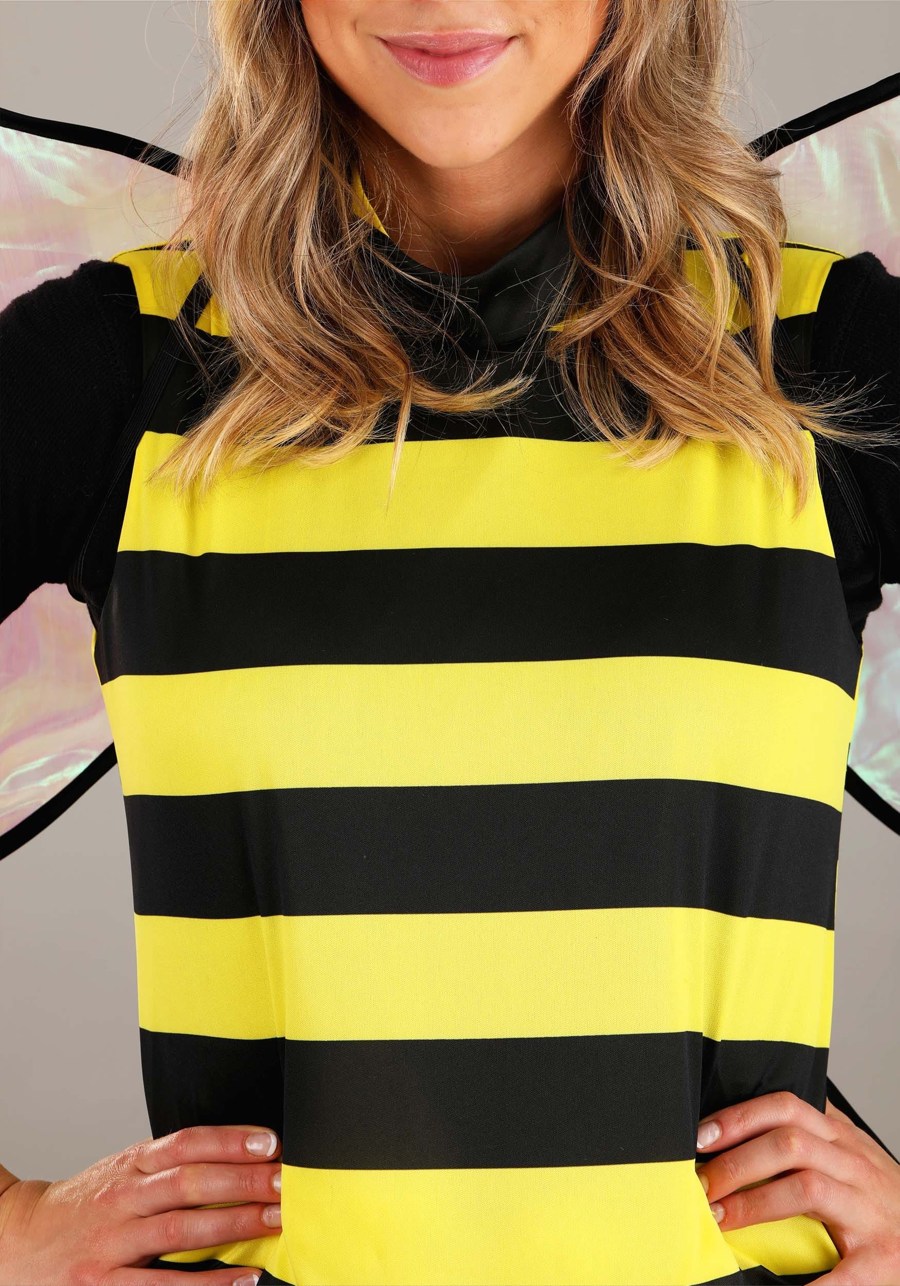 Adult Plus Size Buzzin' Bumble Bee Costume