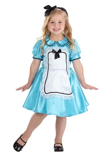 Click Here to buy Toddler Adventurous Alice Costume from HalloweenCostumes, CDN Funds & Shipping