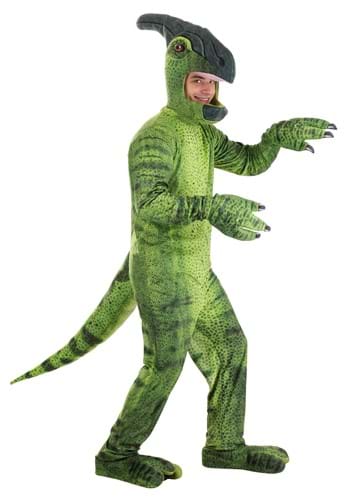Click Here to buy Parasaurolophus Dinosaur Costume for Adults from HalloweenCostumes, CDN Funds & Shipping