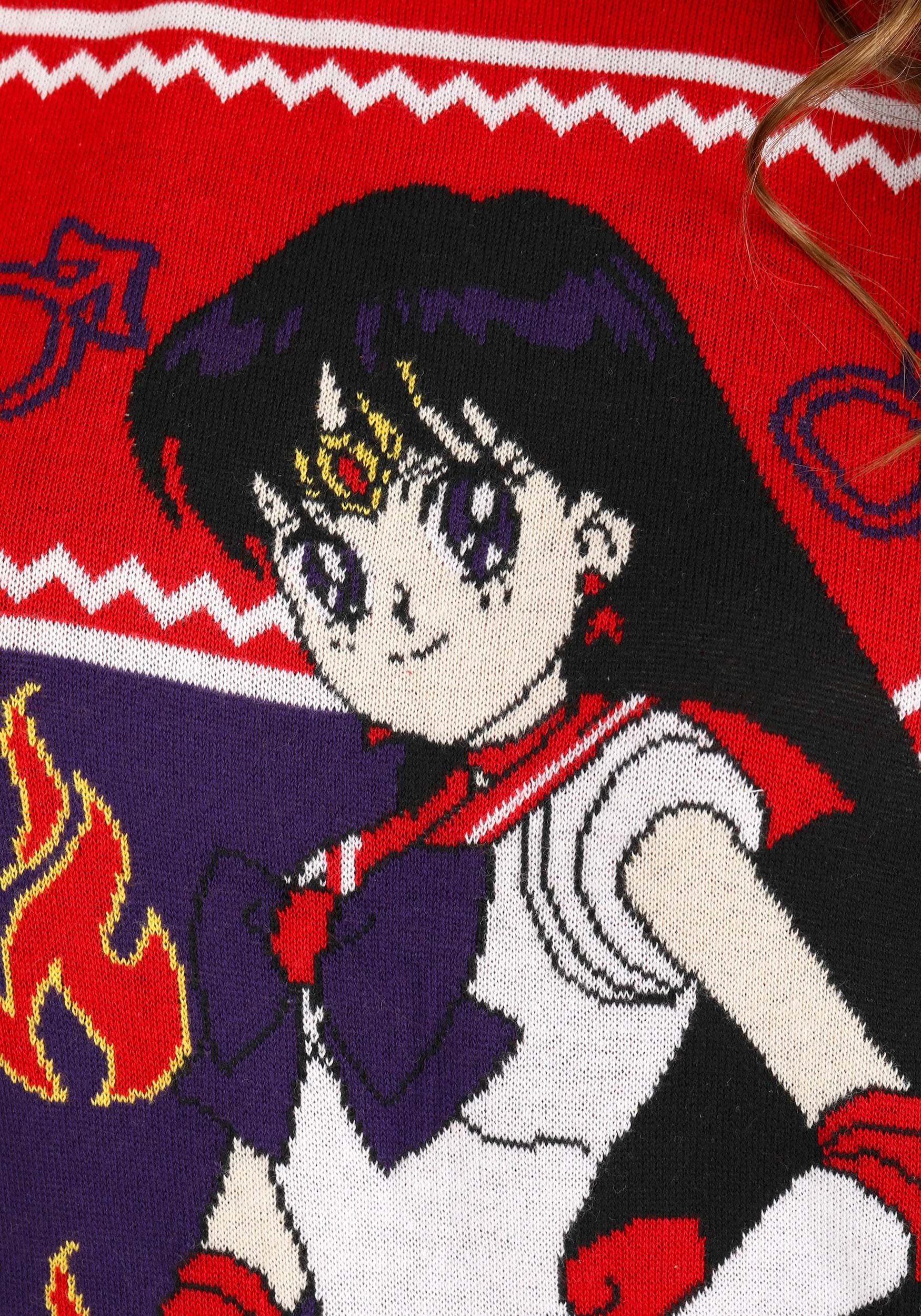 Sailor Mars Adult Ugly Sweater
