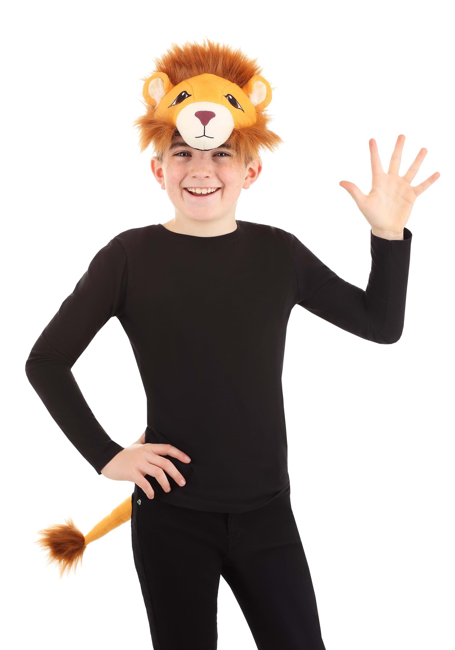 Lion Plush Tail And Headband Kit