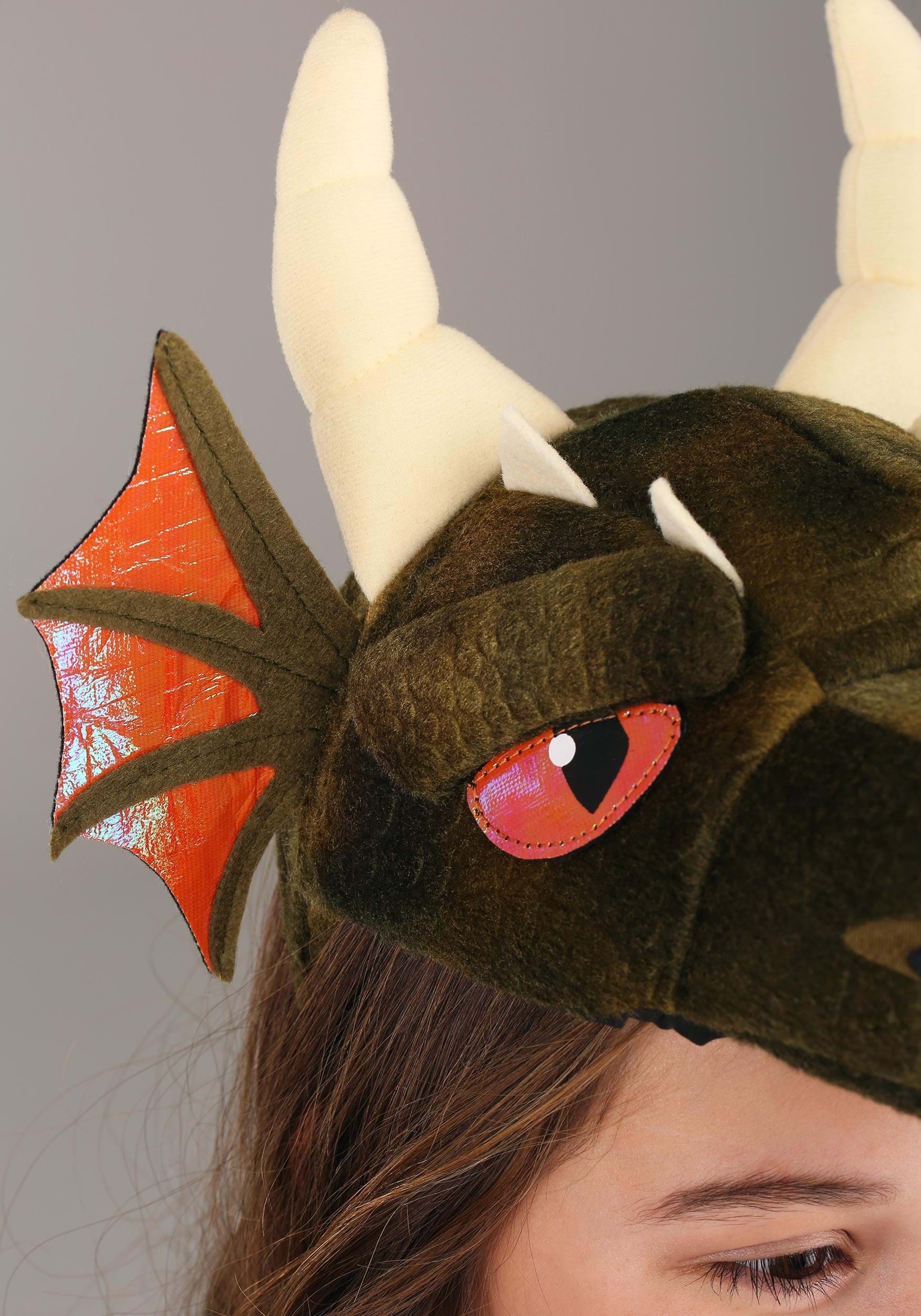 Dragon Soft Headband & Tail Costume Kit
