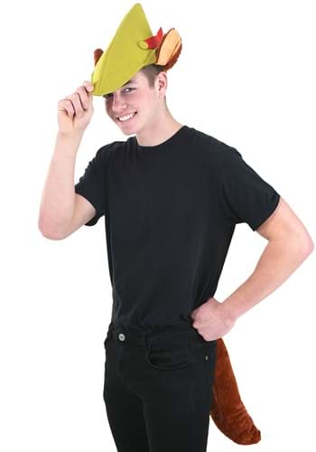 Click Here to buy Disney Robin Hood Costume Hat & Tail Kit from HalloweenCostumes, CDN Funds & Shipping