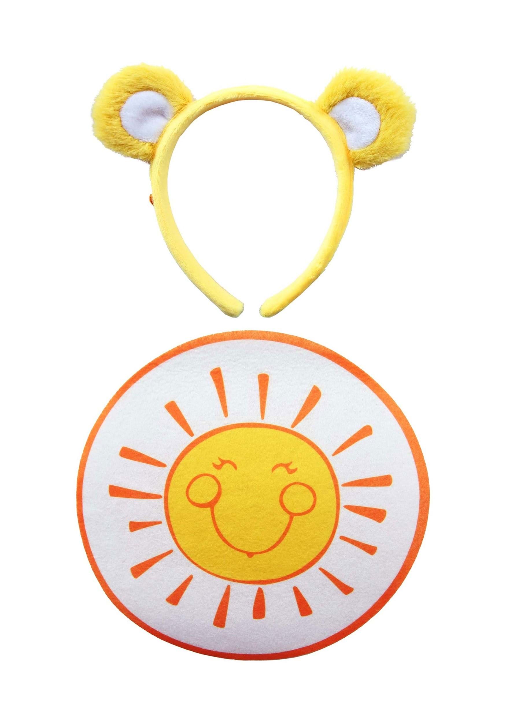 Care Bears Funshine Bear Ears & Patch Kit | Care Bears Accessories