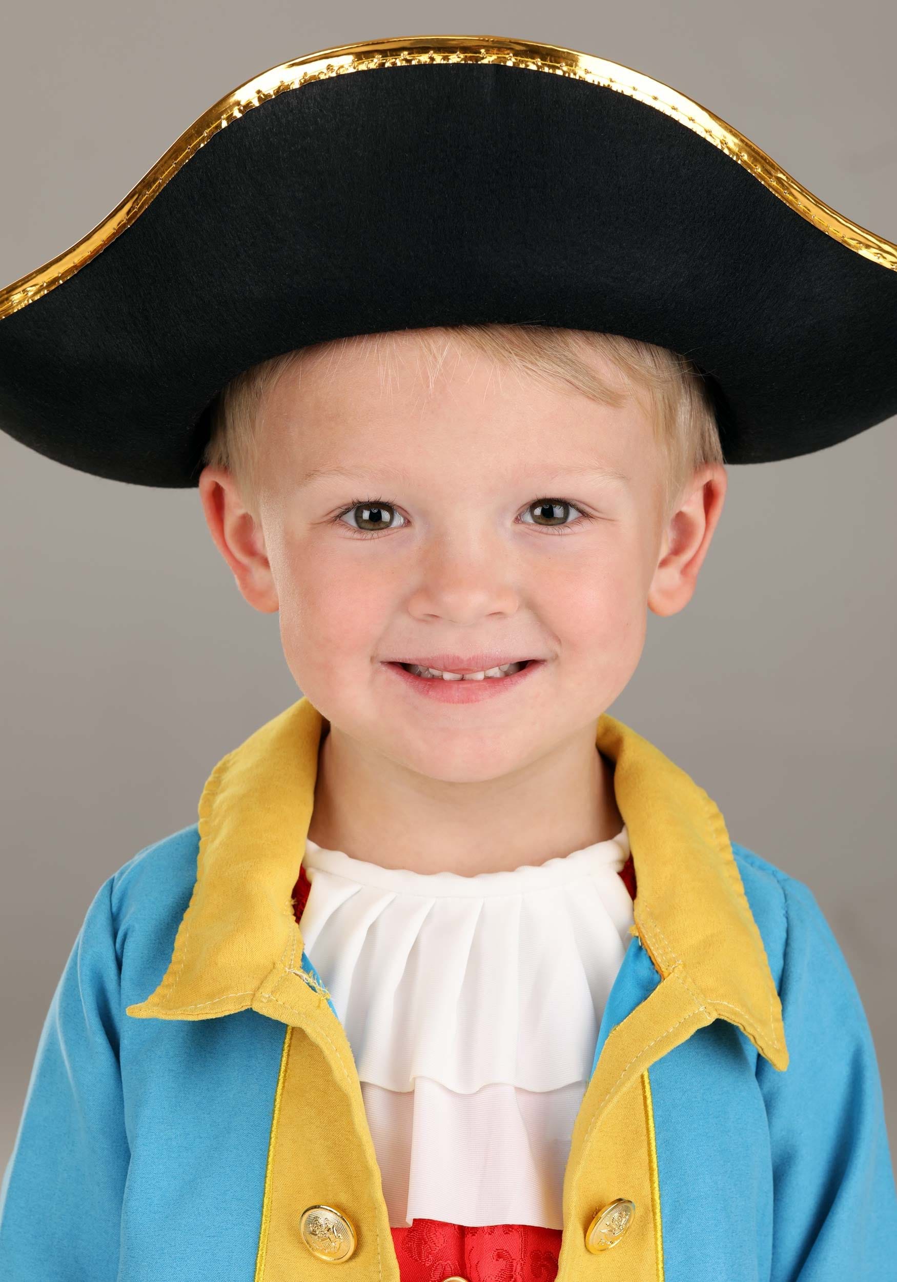 Colonial Captain Costume For Toddlers