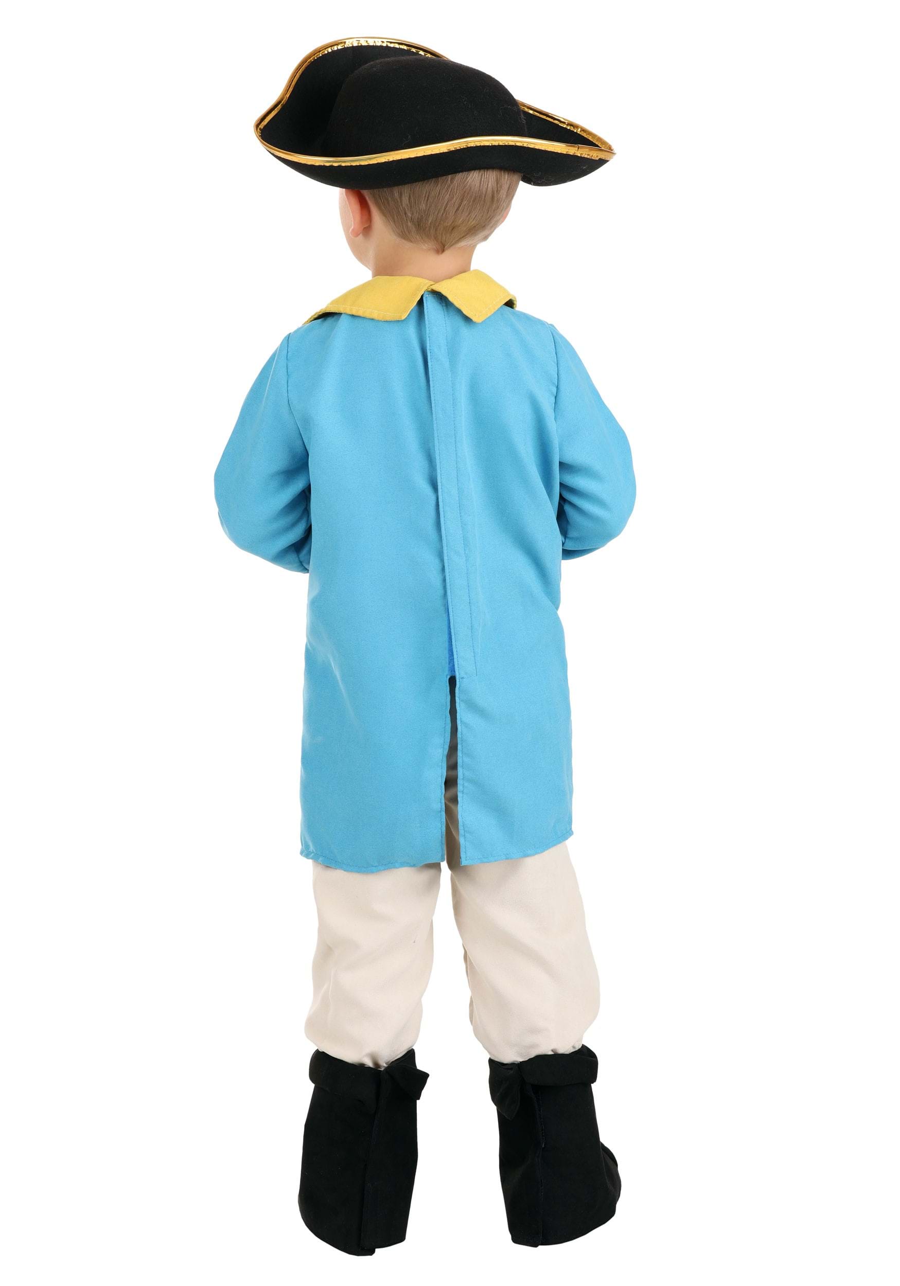 Colonial Captain Costume For Toddlers