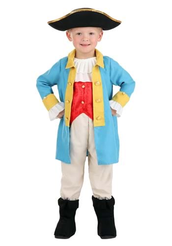 Click Here to buy Colonial Captain Costume for Toddlers from HalloweenCostumes, CDN Funds & Shipping