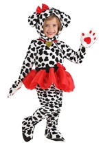 Toddler Soft Dalmatian Tutu Costume Alt 6