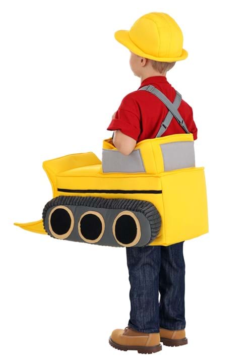 Ride In Bulldozer Toddler Costume Exclusive Costumes Toddler Ride In Bulldozer Costume Alt 3