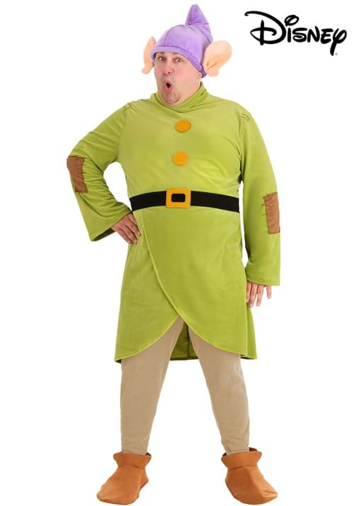 Plus Size Snow White Dopey Costume for Adults