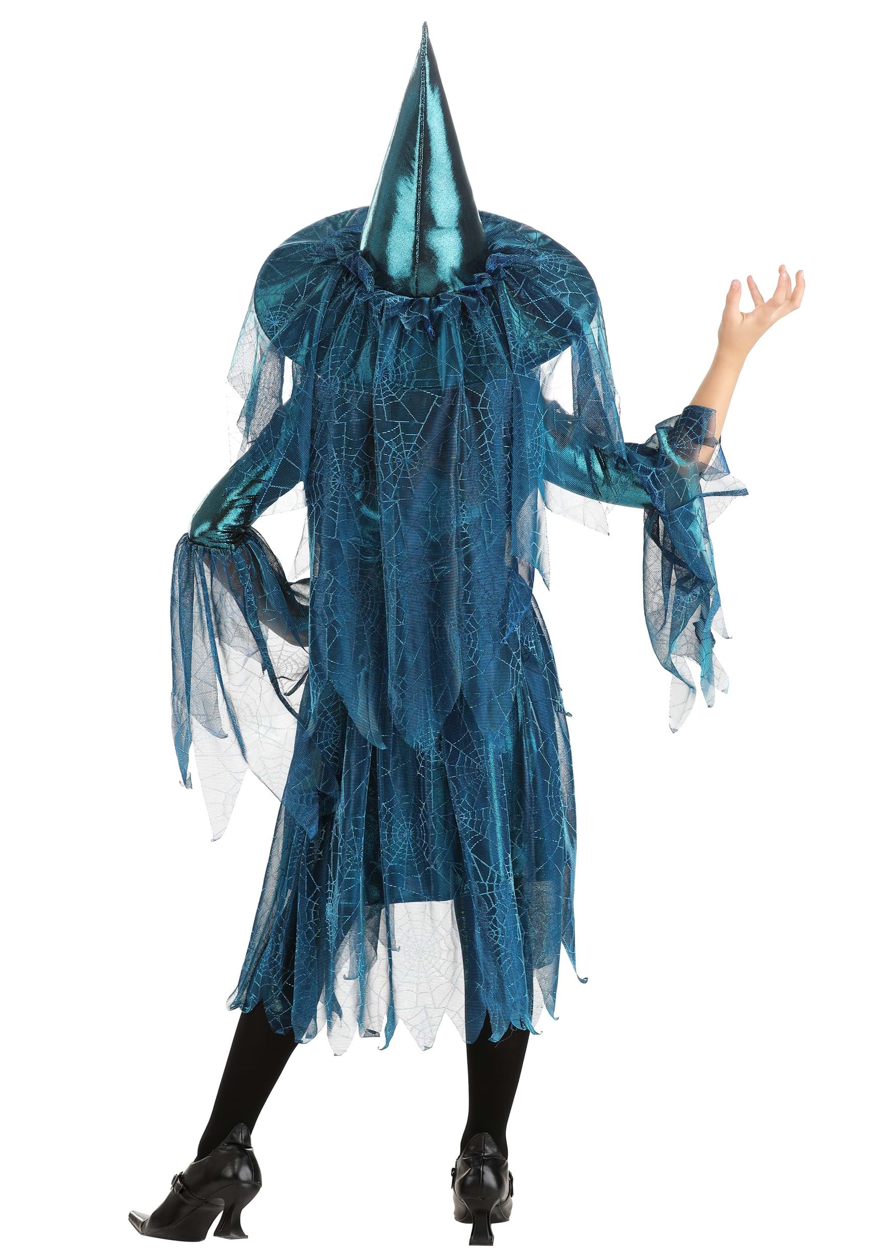 Moonlight Spider Witch Girl's Costume