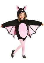 Toddler Pink Vampire Bat Costume Alt 5