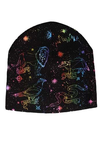 Click Here to buy Constellations Hogwarts House Emblem Knit Hat from HalloweenCostumes, CDN Funds & Shipping