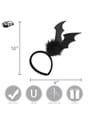 Springy Black Bat Headband Alt 3