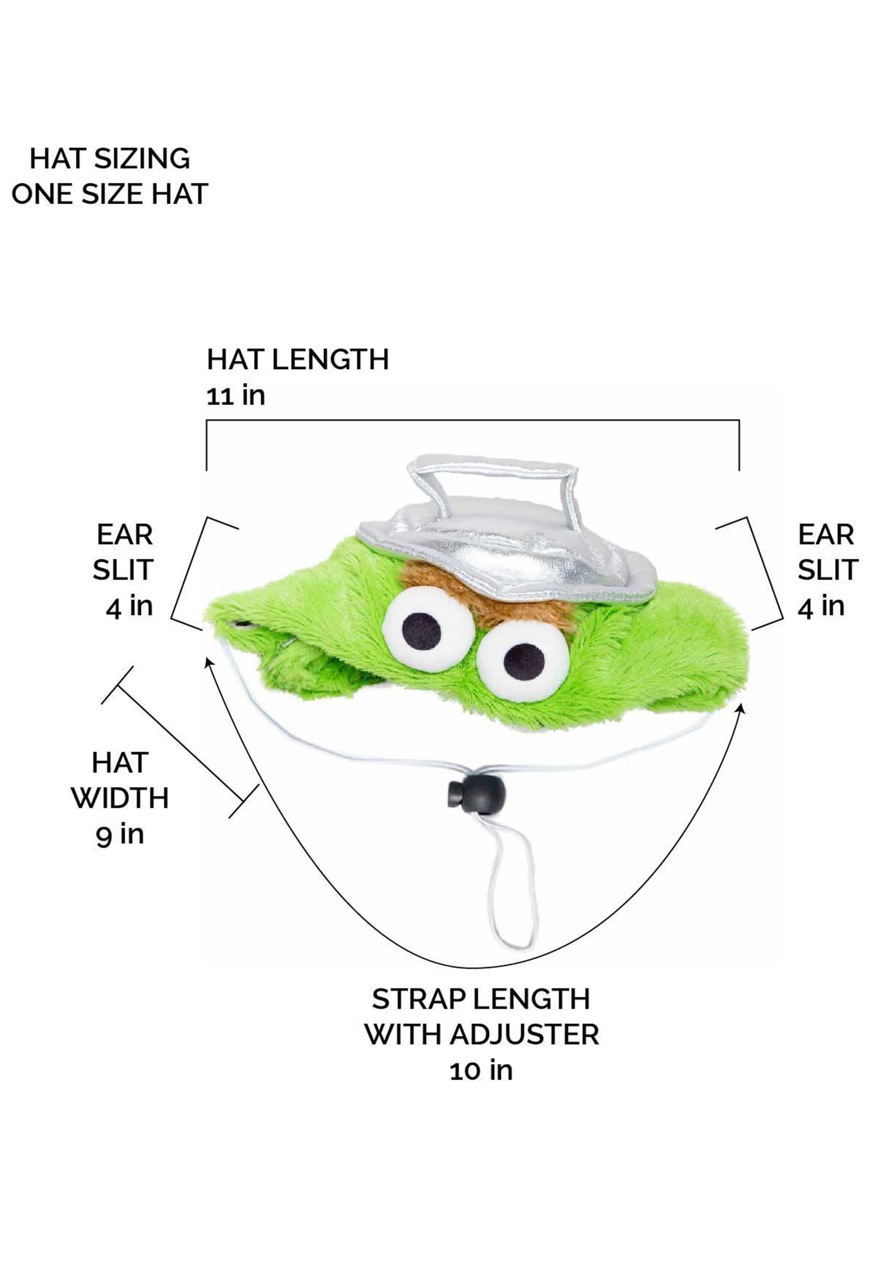 Oscar The Grouch From Sesame Street Pet Costume
