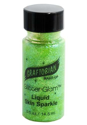 Click Here to buy GlitterGlam Green Liquid Glitter .5 oz Makeup from HalloweenCostumes, CDN Funds & Shipping