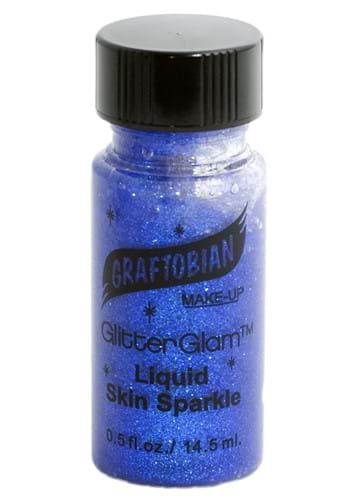 GlitterGlam Blue Liquid Glitter .5 oz Makeup