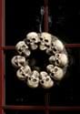 15in Skull Wreath Decoration