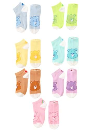 Click Here to buy Faces Care Bears Sock Pack | Care Bears Accessories from HalloweenCostumes, CDN Funds & Shipping