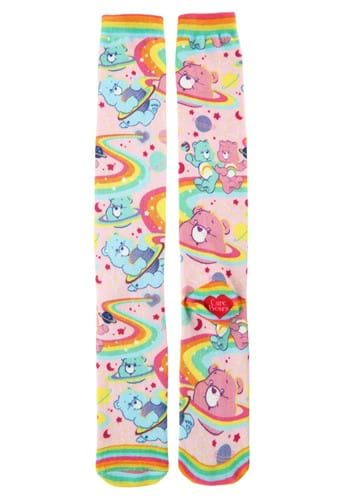 Click Here to buy Friends Forever Care Bears Long Socks for Adults | Care Bears Accessories from HalloweenCostumes, CDN Funds & Shipping