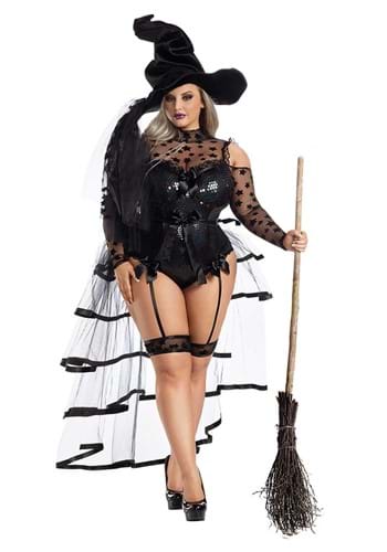 Click Here to buy Starstruck Witch Womens Plus Size Costume from HalloweenCostumes, CDN Funds & Shipping