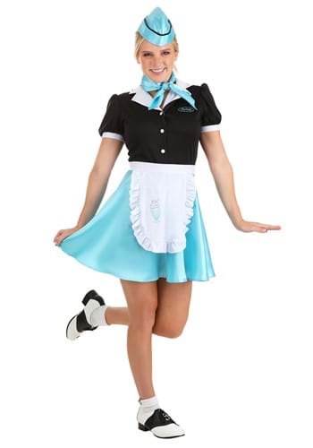 Click Here to buy Car Hop Waitress Womens Costume from HalloweenCostumes, CDN Funds & Shipping