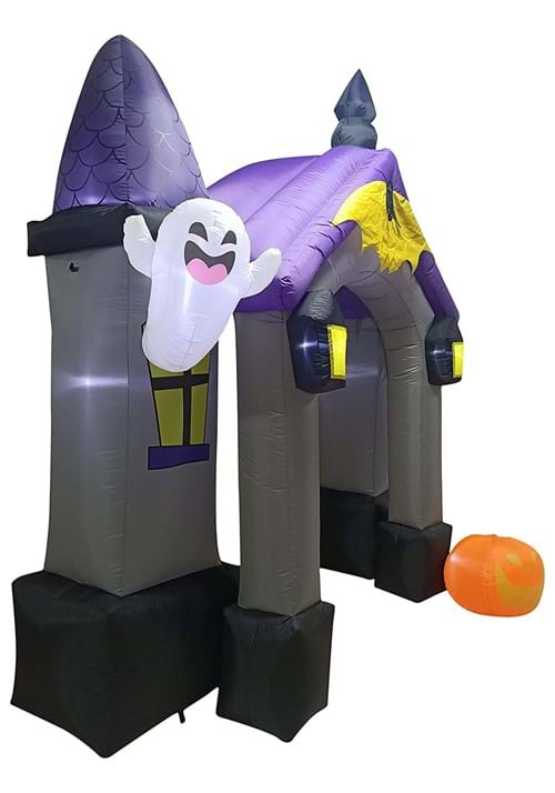 Inflatable 9FT Haunted House Archway Prop Decoration | Halloween Archway