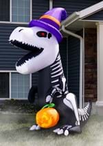 8 Foot Inflatable Skeleton T Rex Decoration