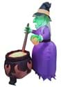 Inflatable 6 Foot Witch and Cauldron Halloween Decoration A2