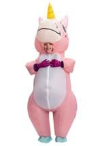 Inflatable Child Pink Unicorn Costume Alt 4