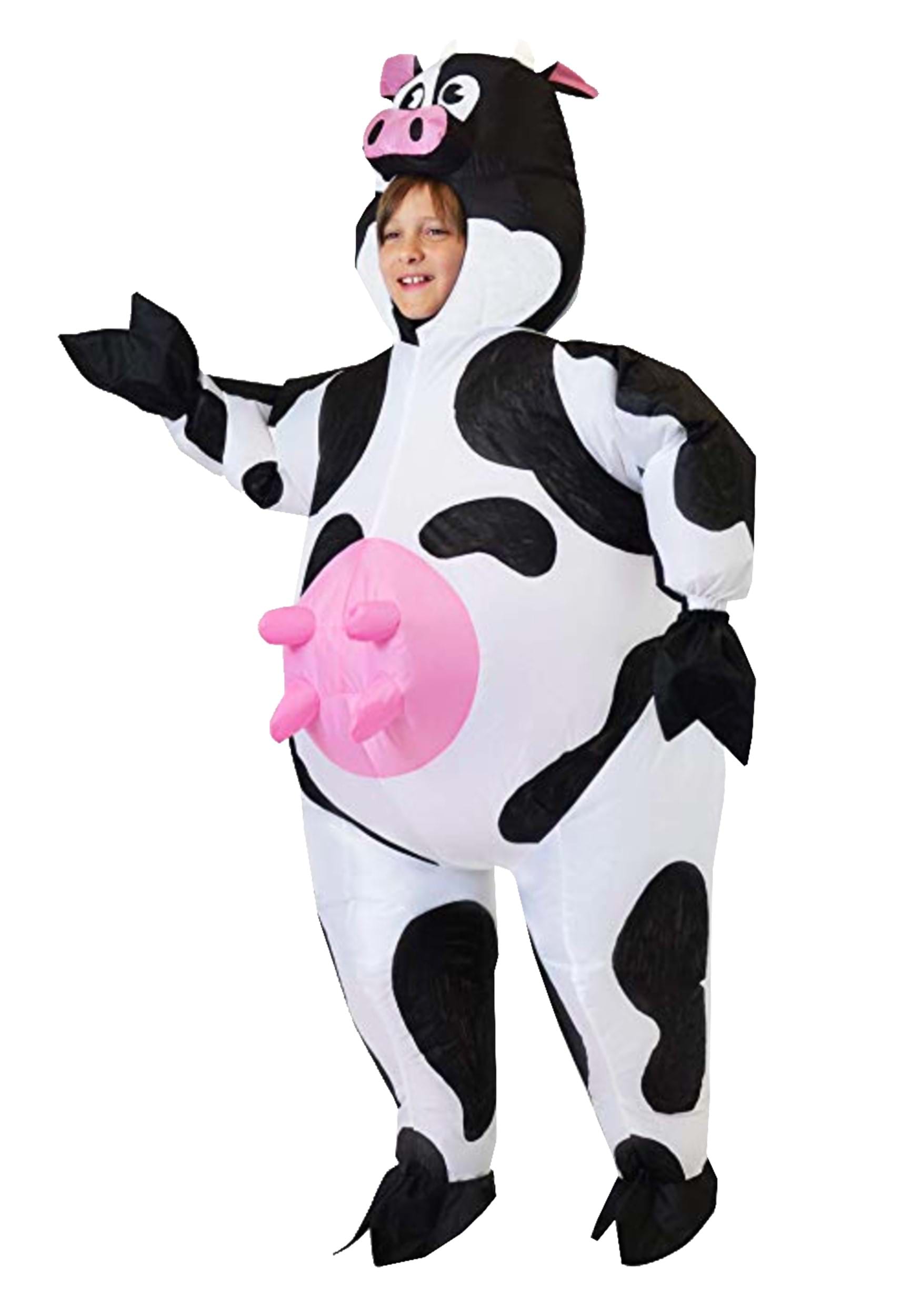 Inflatable Cow Kids Costume