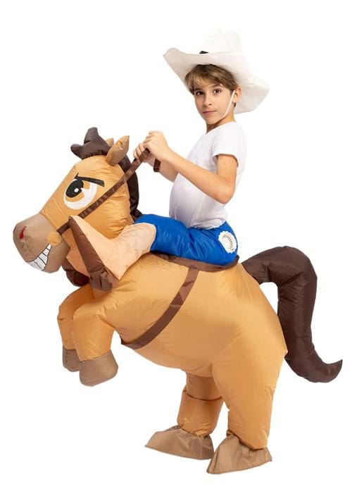 Kids Inflatable Horse Ride-On Costume