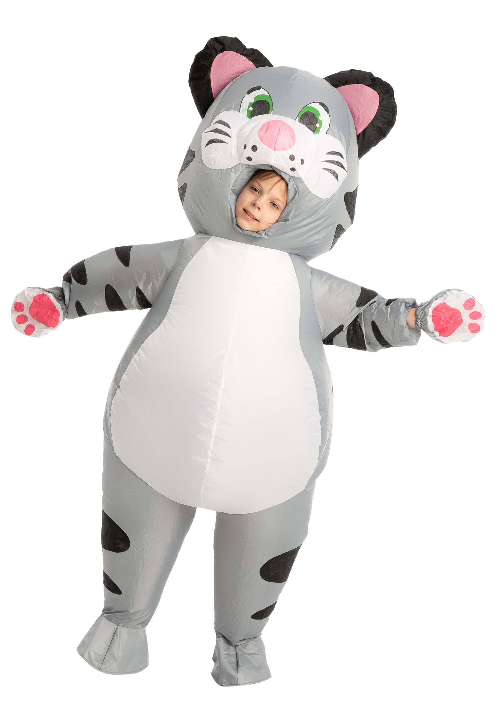 Inflatable Kids Cat Costume