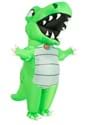 Inflatable Child Green Dino Costume