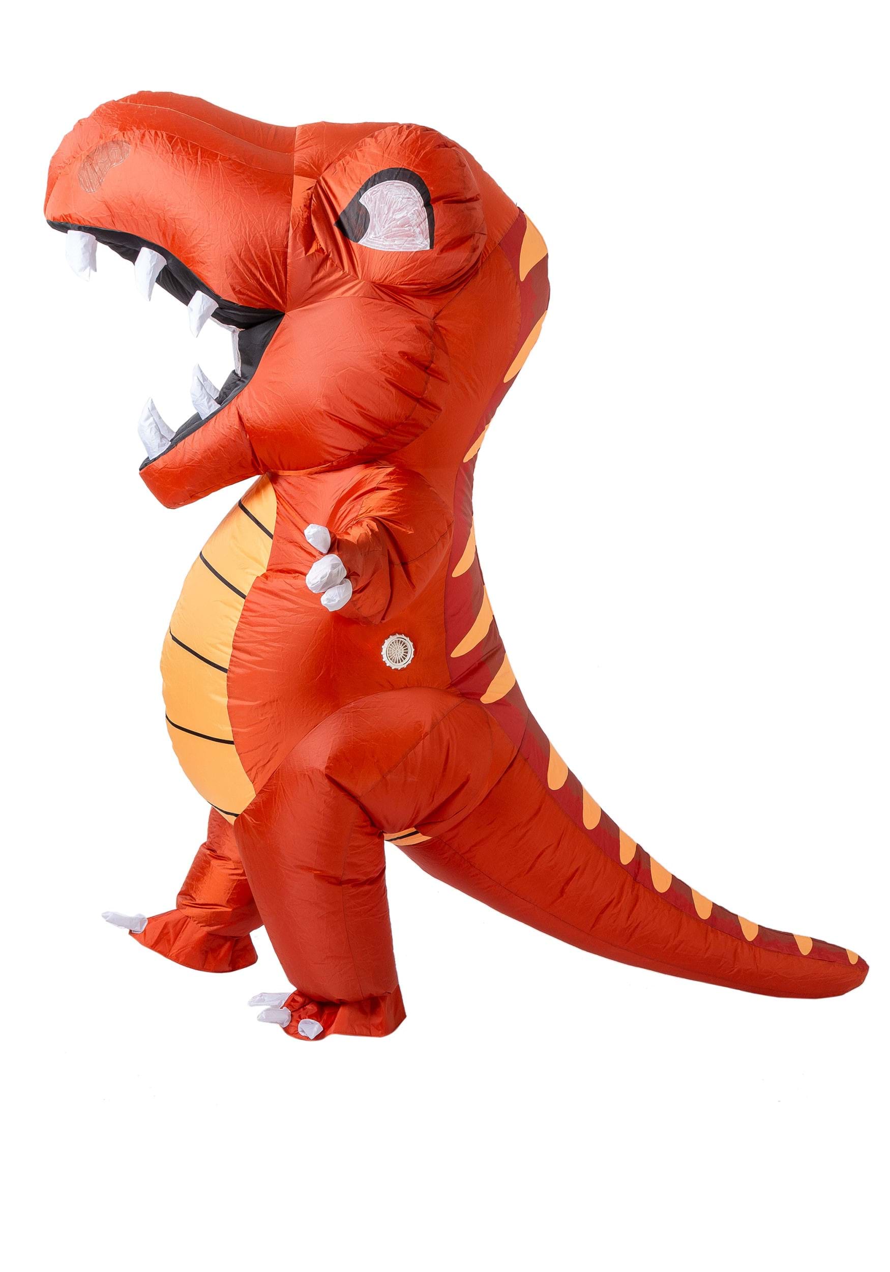 Adult Inflatable Red Dinosaur Costume