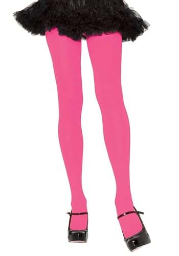 Click Here to buy Pink Nylon Opaque Womens Tights from HalloweenCostumes, CDN Funds & Shipping