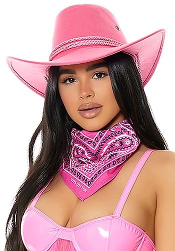 Click Here to buy Adult Old Town Pink Cowboy Hat from HalloweenCostumes, CDN Funds & Shipping