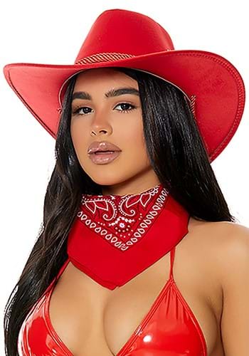 Click Here to buy Red Old Town Cowboy Hat from HalloweenCostumes, CDN Funds & Shipping