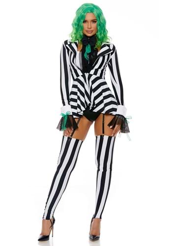 Click Here to buy Got the Juice Beetlejuice Sexy Womens Costume from HalloweenCostumes, CDN Funds & Shipping