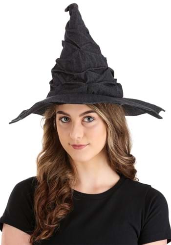 Click Here to buy Scrunchie Witch Hat Accessory from HalloweenCostumes, CDN Funds & Shipping